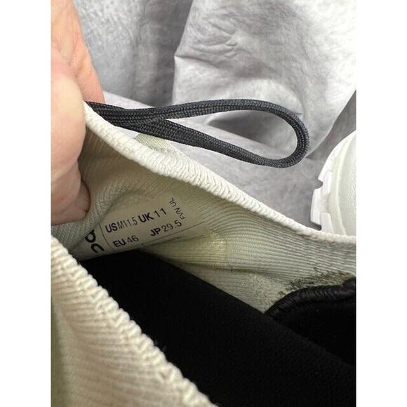 On Cloud Cloudswift 3 Running Shoe Sneaker Ivory Black Mens Size US 11.5 - Picture 3 of 5